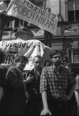 Proklamacja strajku NZS – maj 1988