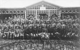 Uczestnicy obozu Junackich Hufców Pracy w Pyzdrach