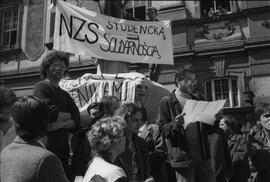 Proklamacja strajku NZS – maj 1988