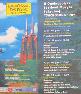 II Ogólnopolski Festiwal Muzyki Sakralnej "Sacrosong '98"