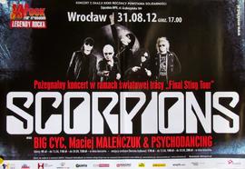 Scorpions: pożegnalny koncert w ramach światowej trasy "Final Sting Tour": Wrock for Fr...