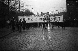 Demonstracja NZS w rocznicę Marca 68