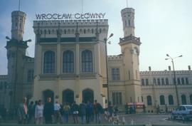 Dworzec Wrocław Główny - przed wejściem