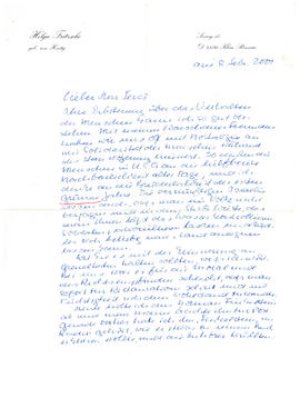List od Helgi Fritzsche