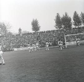 WKS Śląsk Wrocław - Ruch Chorzów (1:0, mecz I ligi piłki nożnej w sezonie 1973/1974)