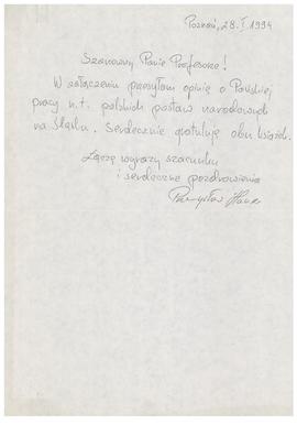 List z Poznania