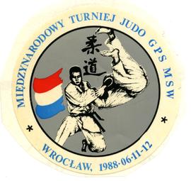 Międzynarodowy Turniej Judo ... Wrocław, 1988 ...