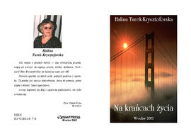 Tomiki poezji: 2003 - NA KRAŃCACH ŻYCIA okładka