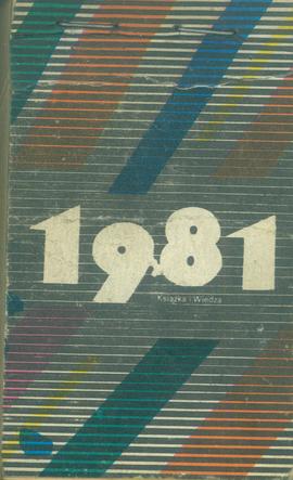Kalendarz ścienny 1981