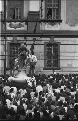 Proklamacja strajku na Uniwersytecie Wrocławskim – maj 1988