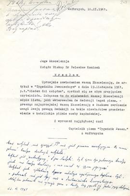 List do biskupa Kominka