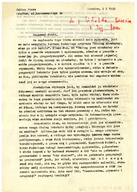 List do Witolda Beresia