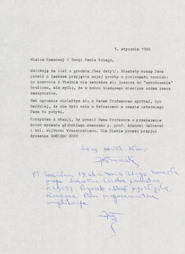 List od Andrzeja Brożka
