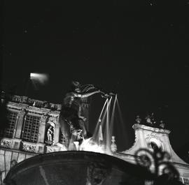 Gdańsk Pomnik Neptuna nocą
