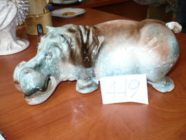 Skarbonka ceramiczna Hipopotam