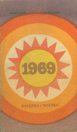 Kalendarz ścienny 1969