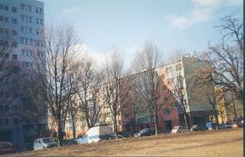 Budynki osiedla przy ulicy Swobodnej i Komandorskiej