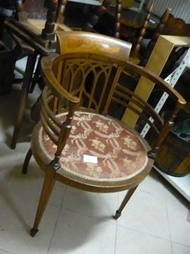Krzesło w kształcie berżery