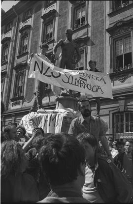 Proklamacja strajku na Uniwersytecie Wrocławskim – maj 1988
