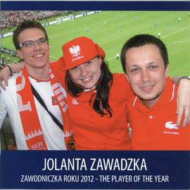 Jolanta Zawadzka zawodniczka roku 2012