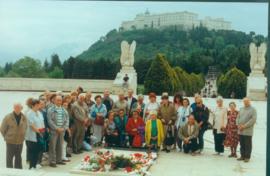 Członkowie Światowego Związku Żołnierzy Armii Krajowej na Monte Cassino