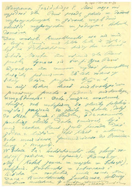 List do Konstantego Matyjewicza-Maciejewicza