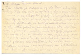 Kartka pocztowa do Zofii Maresz