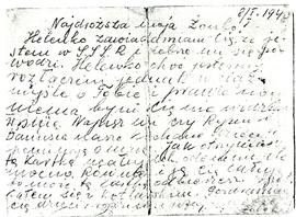 List z Ostaszkowa