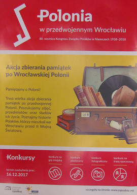 Polonia w przedwojennym Wrocławiu - akcja zbierania pamiątek