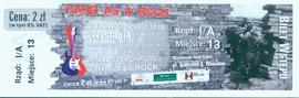 Hard as a rock, konkurs dla młodych zespołów: Bilet wstępu