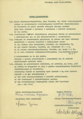 Umowa przechowania obrazów Hanny Krzetuskiej-Geppertowej