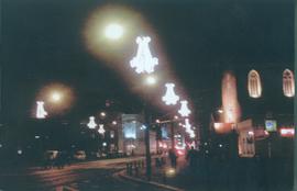 Ulica Świdnicka w świątecznej dekoracji
