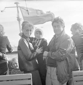 Teresa i Zbigniew Nowak wraz z dzieckiem