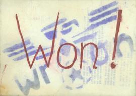Won!: plakat