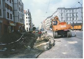 Powódź, ul. Kościuszki, Wrocław 1997 r.