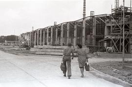 Budowa hali produkcyjnej zakładów Predom-Polar.