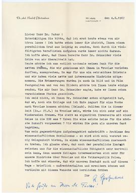 List z Niemiec