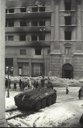 Bukareszt po obaleniu komunistycznej dyktatury