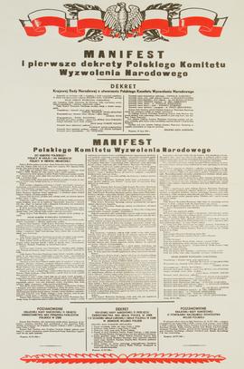Manifest i pierwsze dekrety Polskiego Komitetu Wyzwolenia Narodowego