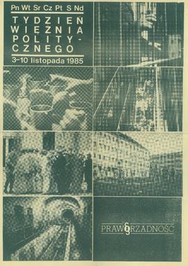 Tydzień Więźnia Politycznego 3-10 listopada 1985