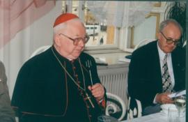 Kardynał Henryk Gulbinowicz na spotkaniu Światowego Związku Żołnierzy Armii Krajowej