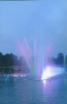 Wrocławska fontanna multimedialna