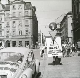 Zmiana organizacji ruchu drogowego na wrocławskim Rynku