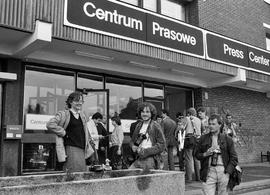 Centrum prasowe pielgrzymki papieskiej – Gdańsk 1987