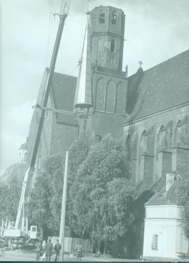 Zwieńczenie hełmu kościoła św. Wojciecha we Wrocławiu