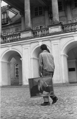 Socrealizm w pałacu Zamoyskich w Kozłówce