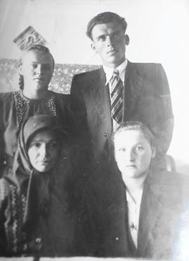 Josyf Brelyk z rodziną