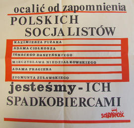 ocalić od zapomnienia polskich socjalistów
