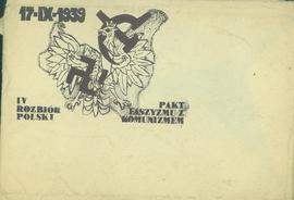 17-IX-1939 IV rozbiór Polski - pakt faszyzmu z komunizmem