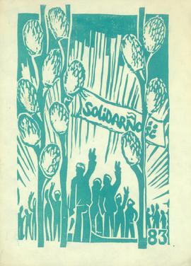 Solidarność 83: kartka wielkanocna